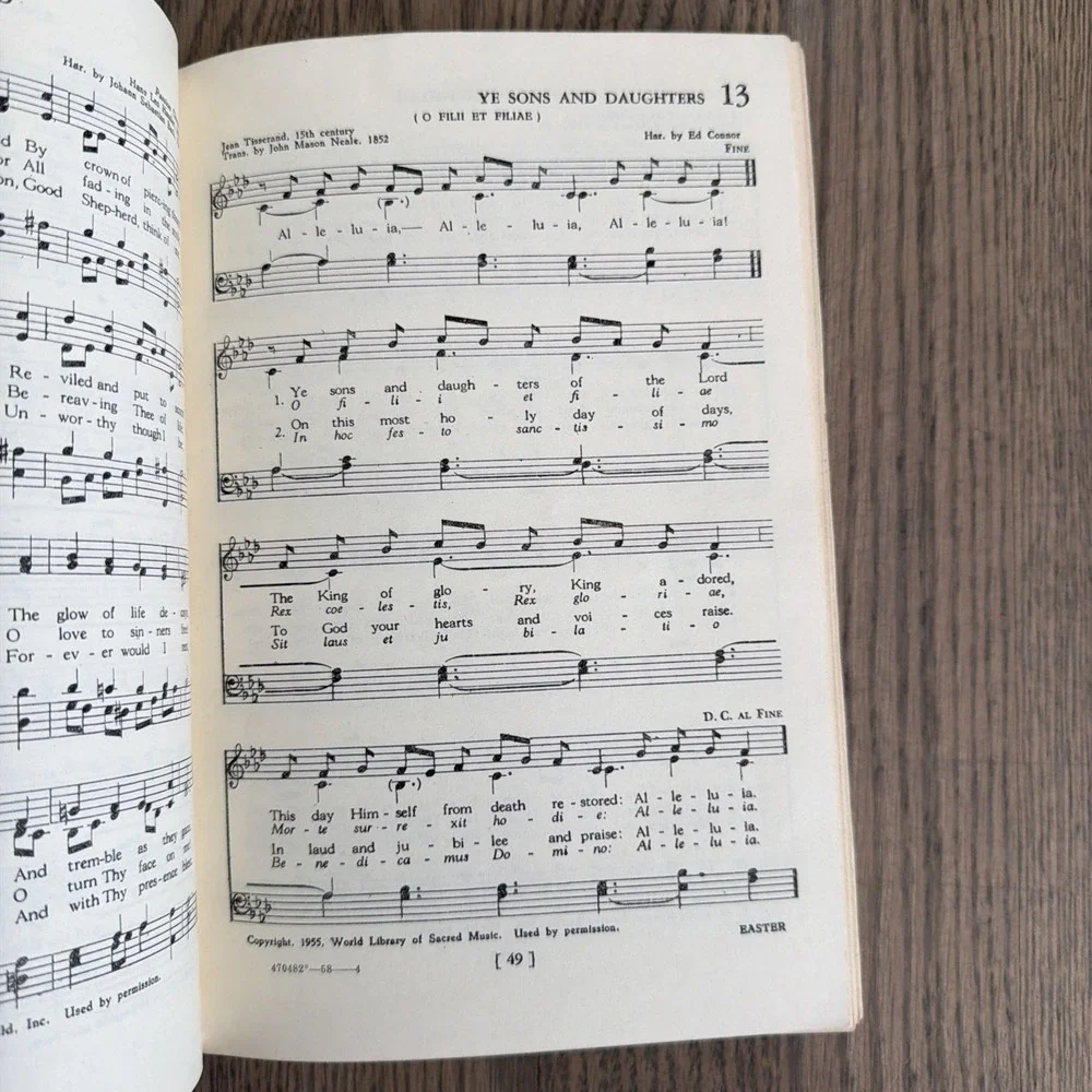 Vintage Armed Forces‎ Hymnal Catholic Jewish Protestant Army Navy Air Force HC